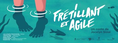 Frétillant et agile